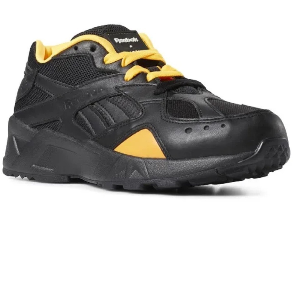 Reebok x GiGi Hadid Aztrek Sneakers black yellow mens size 7 EU 39 women’s 8.5